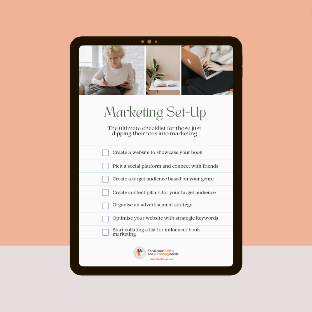 FREE Beginner's Marketing Checklist | All Written Things