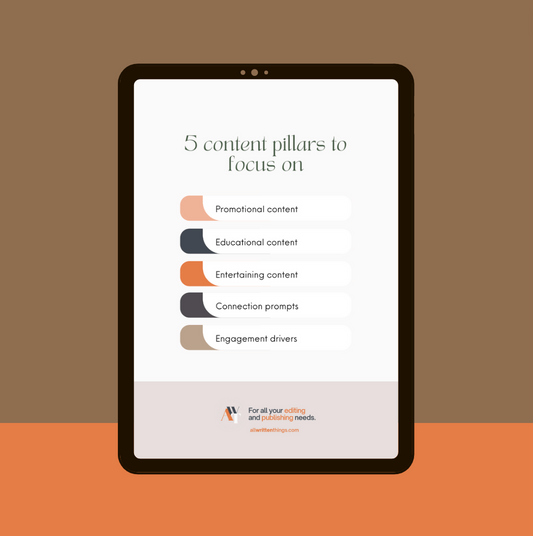 FREE Guide to Developing Content Pillars | All Written Things