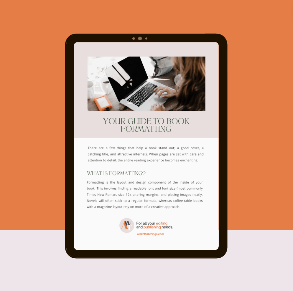 GUIDE: How to Format your Next Best-Seller | All Written Things