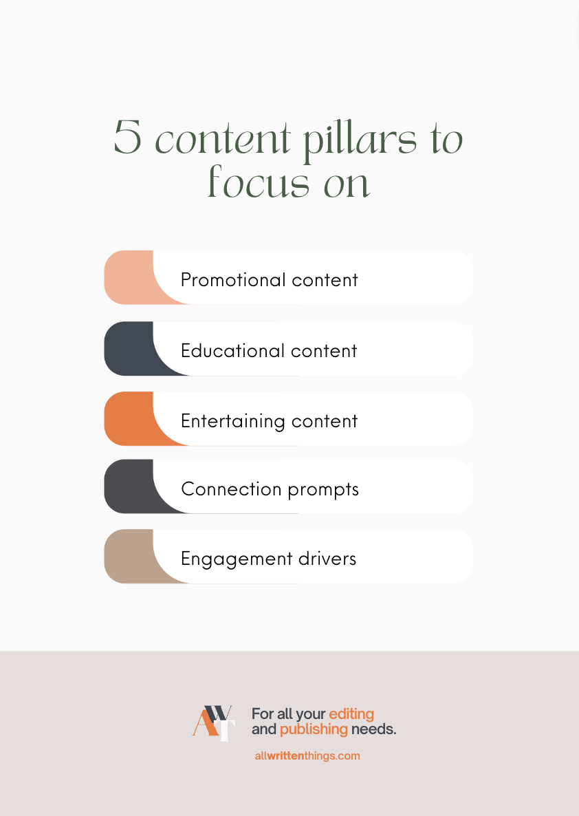 FREE Guide to Developing Content Pillars | All Written Things