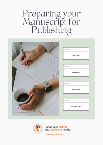 Expert's Manual for Preparing your Manuscript | All Written Things