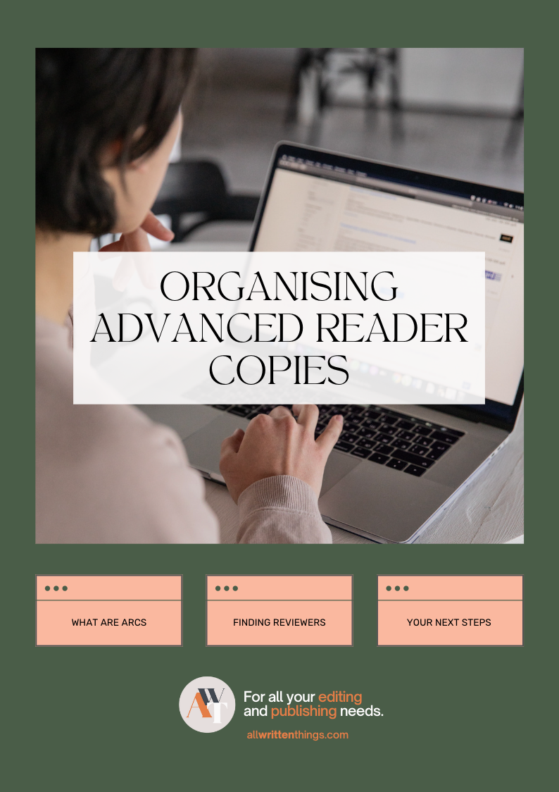 Organising Advanced Reader Copies | All Written Things